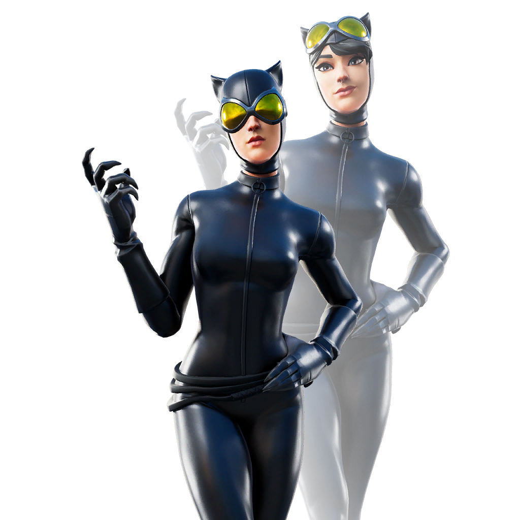 Fortnite Catwoman Comic Book Outfit Skin